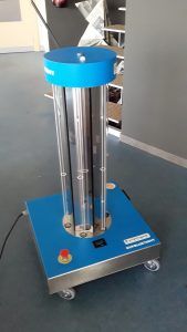 Equipos UV desinfección cárceles EE.UU