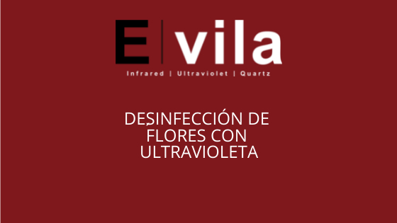 Desinfección de flores con ultravioleta