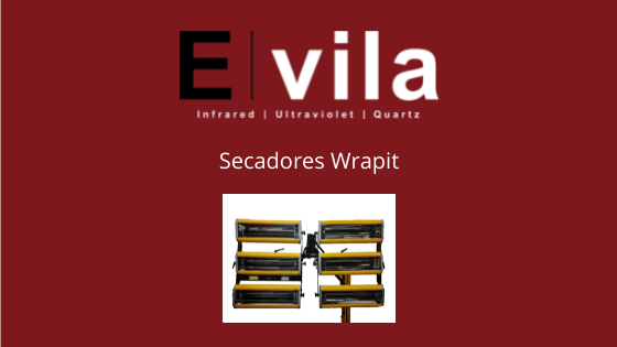 Secadores de pintura Infrarrojos marca WRAPIT