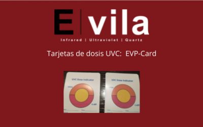 Tarjetas de dosis UVC:  EVP-Card