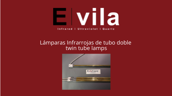 Lámparas Infrarrojas de tubo doble twin tube lamps