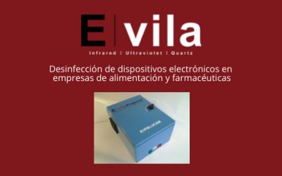 Desinfección de dispositivos electrónicos en empresas de alimentación y farmacéuticas