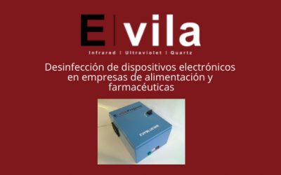 Desinfección de dispositivos electrónicos en empresas de alimentación y farmacéuticas