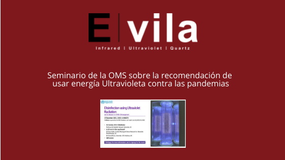 Seminario de la OMS sobre la recomendación de usar energía Ultravioleta contra las pandemias