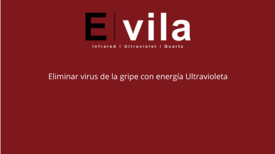 Eliminar virus de la gripe con energía Ultravioleta
