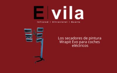 Los secadores de pintura Wrapit Evo para coches eléctricos