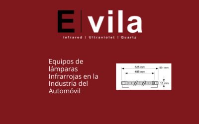 Equipos de lámparas Infrarrojas en la Industria del Automóvil