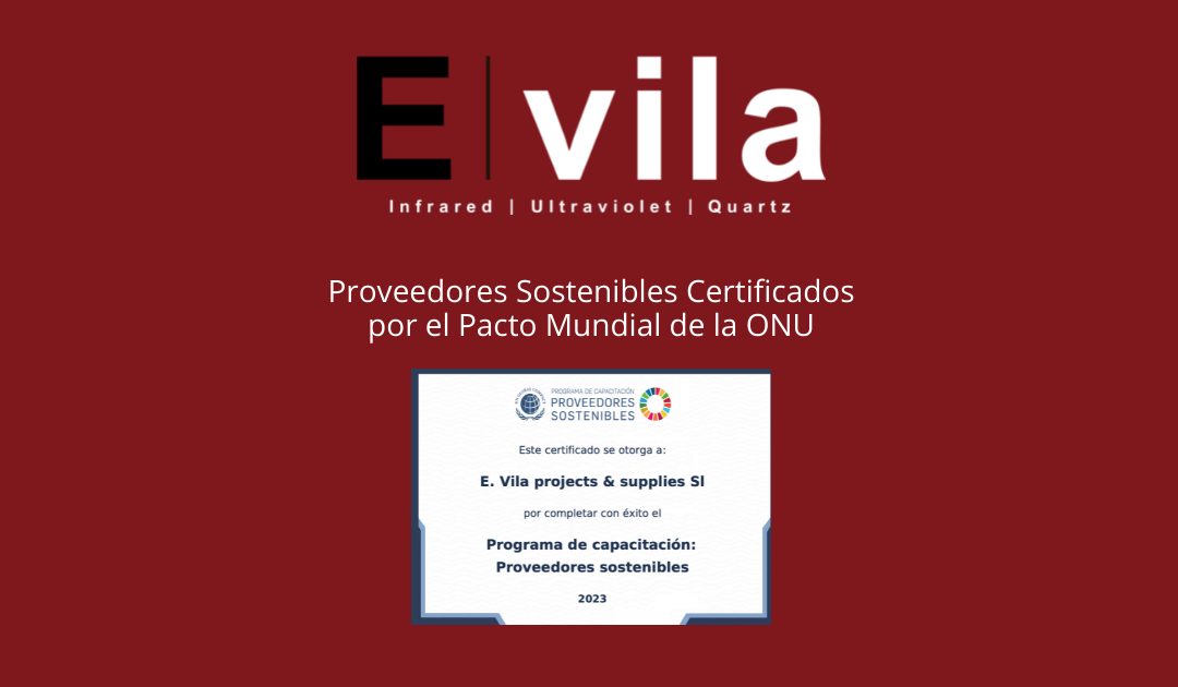 Proveedores Sostenibles Certificados por el Pacto Mundial de la ONU