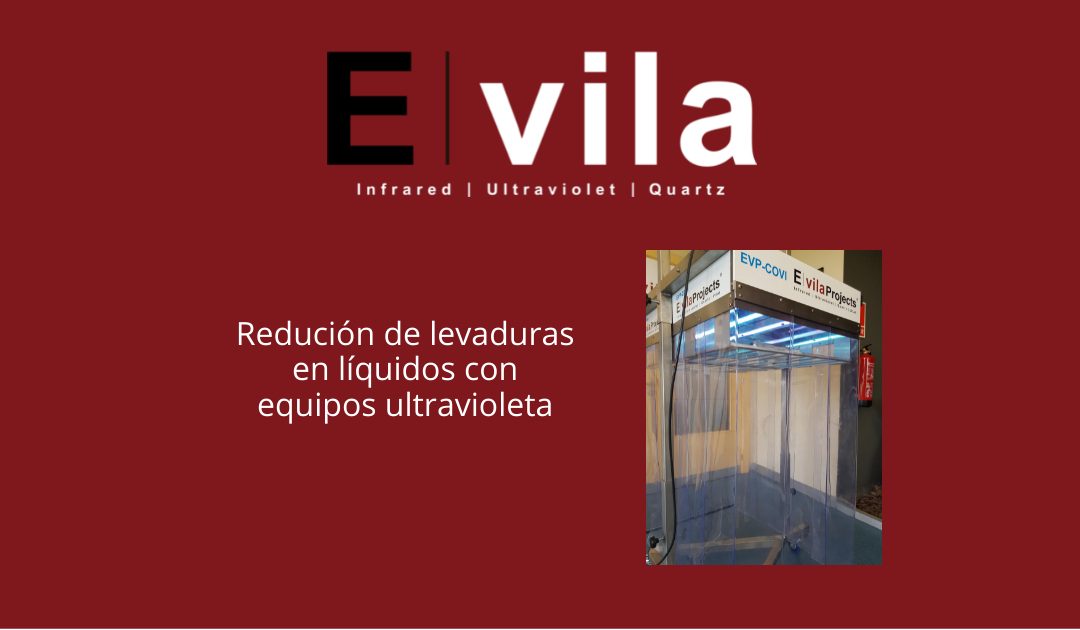 Reducción de levaduras en líquidos con equipos ultravioleta