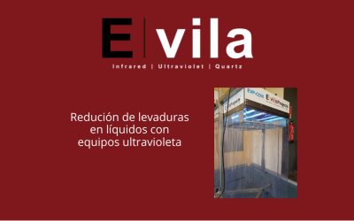 Reducción de levaduras en líquidos con equipos ultravioleta