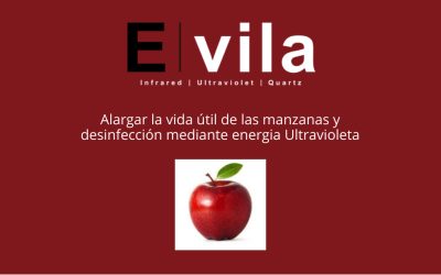 Alargar la vida útil de las manzanas y desinfección mediante energia Ultravioleta