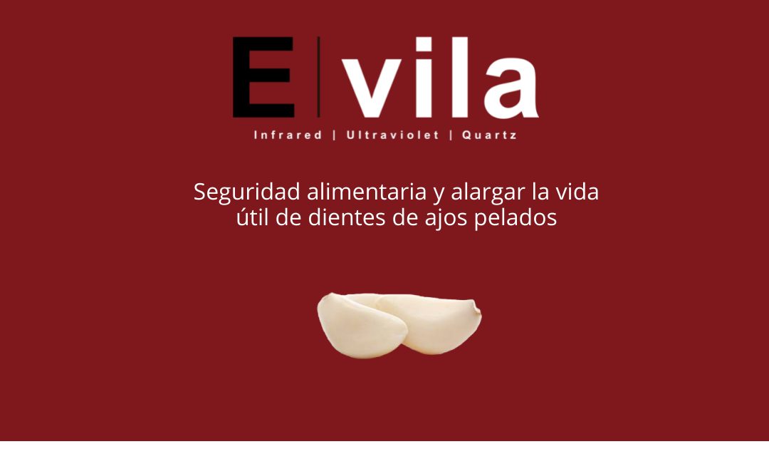 Seguridad alimentaria y alargar la vida útil de dientes de ajos pelados