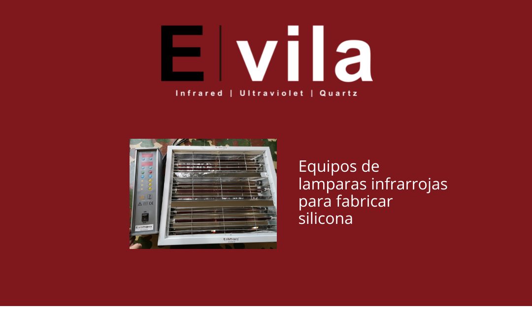 Equipos de lamparas infrarrojas para fabricar silicona