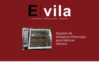 Equipos de lamparas infrarrojas para fabricar silicona