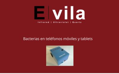 Bacterias en teléfonos móviles y tablets
