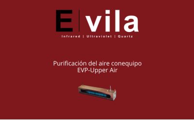 ¡Descubre la innovación en purificación del aire con nuestro equipo EVP-Upper Air con Tecnología Ultravioleta!