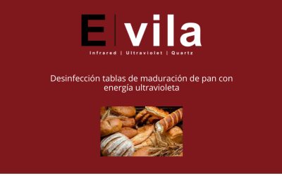 Desinfección tablas de maduración de pan con energía ultravioleta