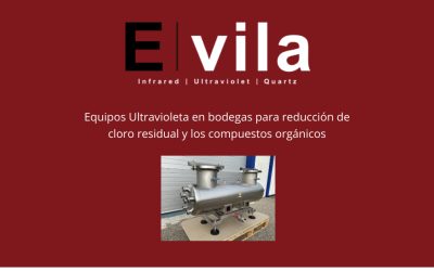 Equipos Ultravioleta en bodegas para reducción de cloro residual y los compuestos orgánicos