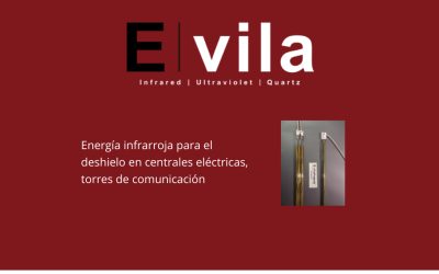 Energía infrarroja para el deshielo en centrales eléctricas, torres de comunicación