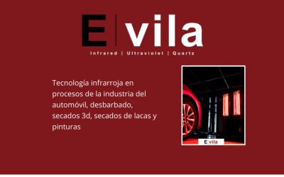 Tecnología infrarroja en procesos de la industria del automóvil, desbarbado, secados 3d, secados de lacas y pinturas