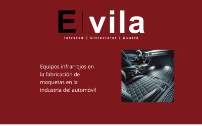 Equipos infrarrojos en la fabricación de moquetas en la industria del automóvil