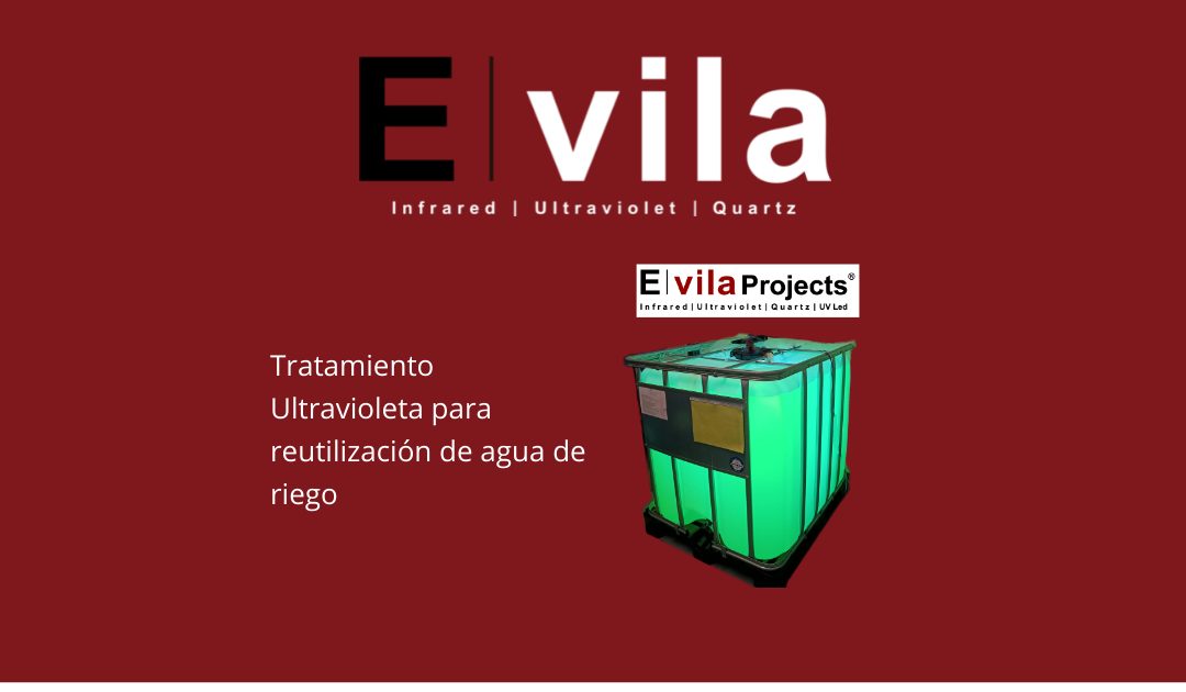 Tratamiento Ultravioleta para reutilización de agua de riego