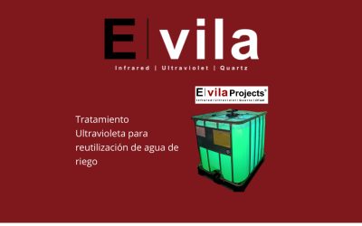 Tratamiento Ultravioleta para reutilización de agua de riego