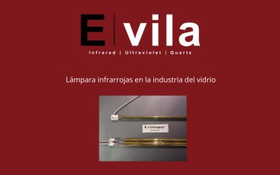 Lámpara infrarrojas en la industria del vidrio